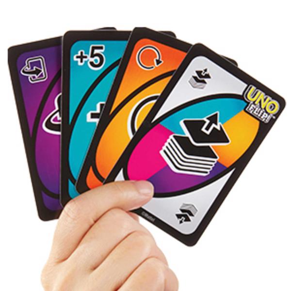 Imagem de Jogo de cartas Mattel Games UNO FLIP para crianças de 7 anos+