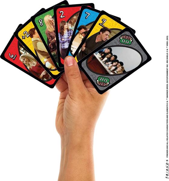 Imagem de Jogo de cartas Mattel Games UNO Friends Family 2-10 jogadores