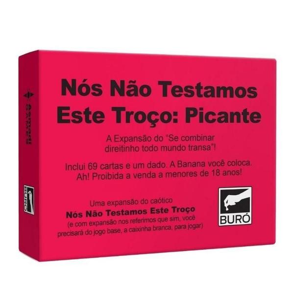 Imagem de Jogo De Cartas Nós Não amos Este Troco Expansão Picante