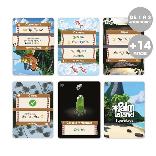 Imagem de Jogo de Cartas Palm Island Português PaperGames