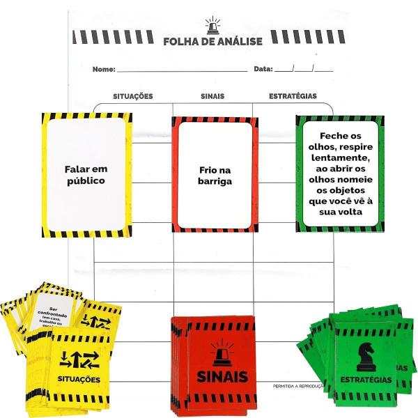 Imagem de Jogo de Cartas para Ansiedade em Adolescentes - 110 Cartões