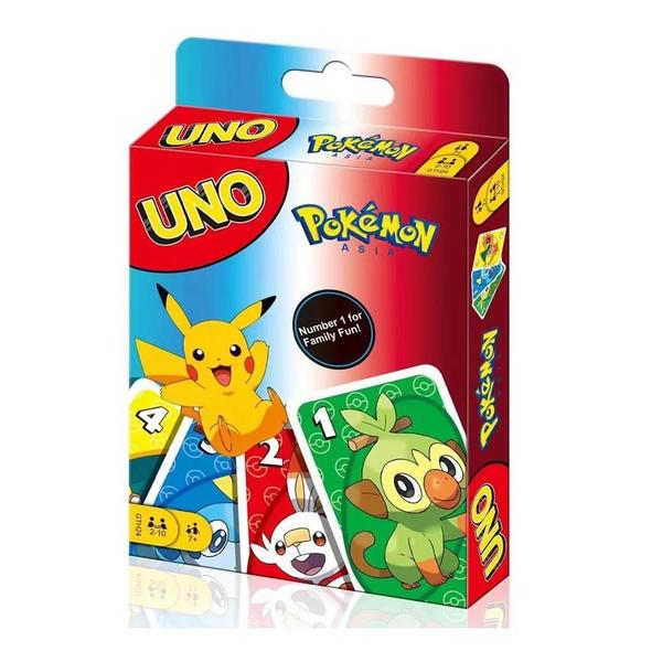 Imagem de Jogo de Cartas Pokémon & Avengers Uno - Divertido para Família e Crianças