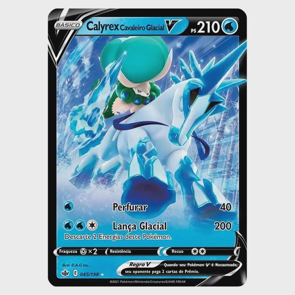 Imagem de Jogo de Cartas Pokemon Baralho Batalha de Liga Calyrex Vmax