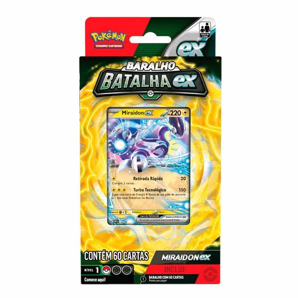 Imagem de Jogo de Cartas - Pokémon - Baralho Batalha EX - Miraidon - Copag