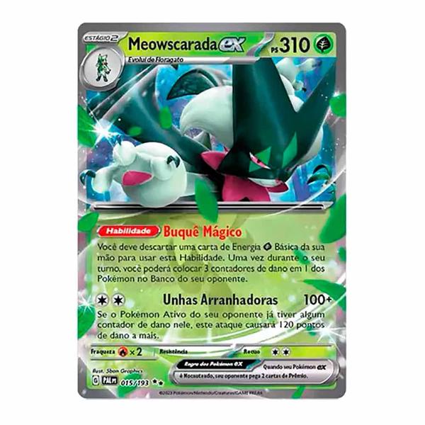 Imagem de Jogo de Cartas - Pokémon - Batalha Deluxe - Meowscarada Ex - Copag