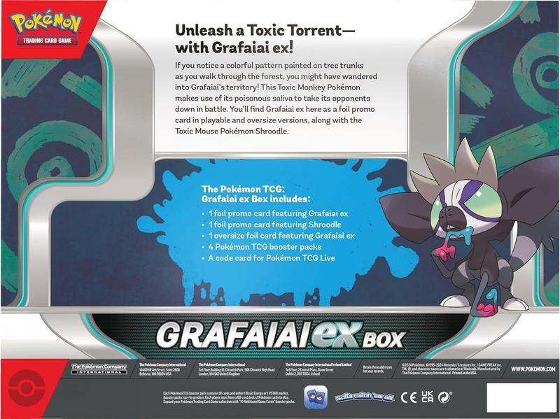 Imagem de Jogo de Cartas - Pokemon Box Grafaiai ex COPAG DA AMAZONIA