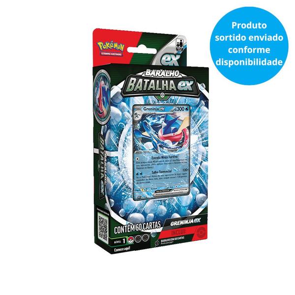 Imagem de Jogo de Cartas Pokémon - Greninja e Kangaskhan - Batalha EX - Sortido - Copag