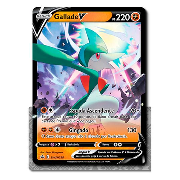 Imagem de Jogo de Cartas - Pokémon Lata - 25 cartas - Potencial Oculto - Gallade V - Copag