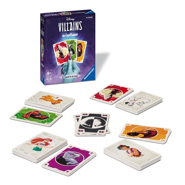 Imagem de Jogo de cartas Ravensburger Disney Villains Age 8+ com 120 cartas