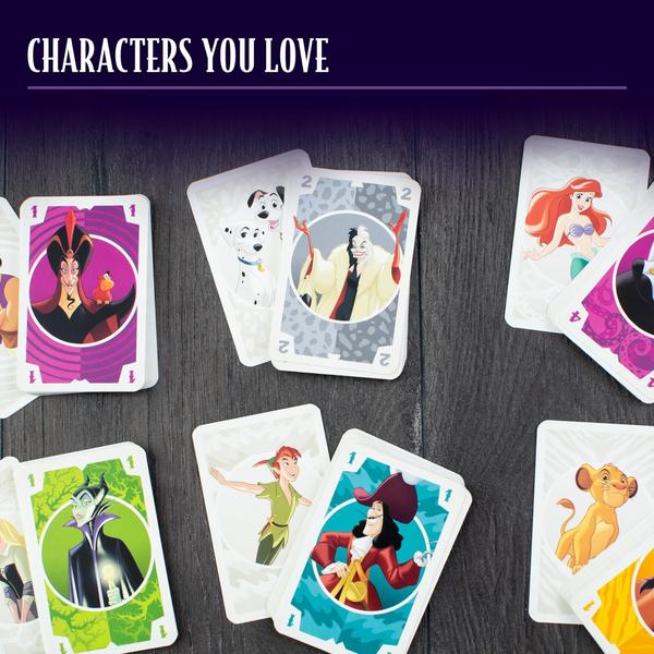 Imagem de Jogo de cartas Ravensburger Disney Villains Age 8+ com 120 cartas