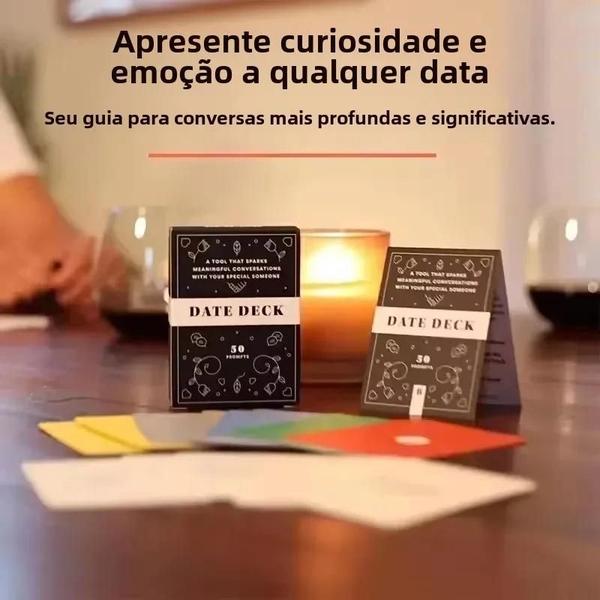 Jogo de Cartas Romântico para Casal - Diversão e Entretenimento para Noite de Encontros Imagem de Jogo de Cartas Romântico para Casal - Diversão e Entretenimento para Noite de Encontros