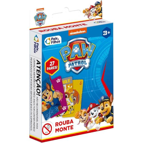 Jogo De Cartas Rouba Monte Patrulha Canina Pais E Filhos Imagem de Jogo De Cartas Rouba Monte Patrulha Canina Pais E Filhos