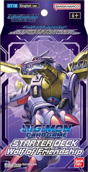 Imagem de Jogo de cartas Starter Deck Digimon Wolf of Friendship ST16