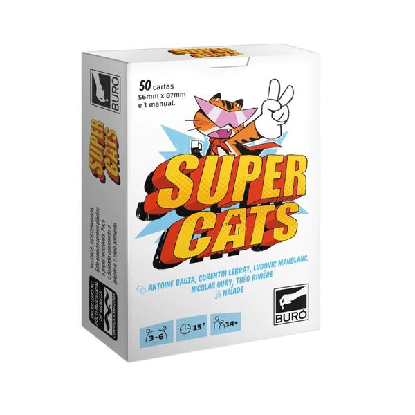 Imagem de Jogo De Cartas Super Cats Buro