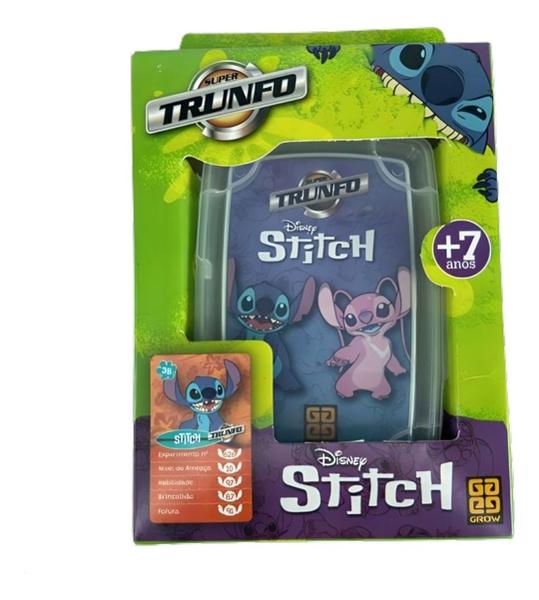 Imagem de Jogo De Cartas Super Trunfo Disney Stitch - Grow 04688