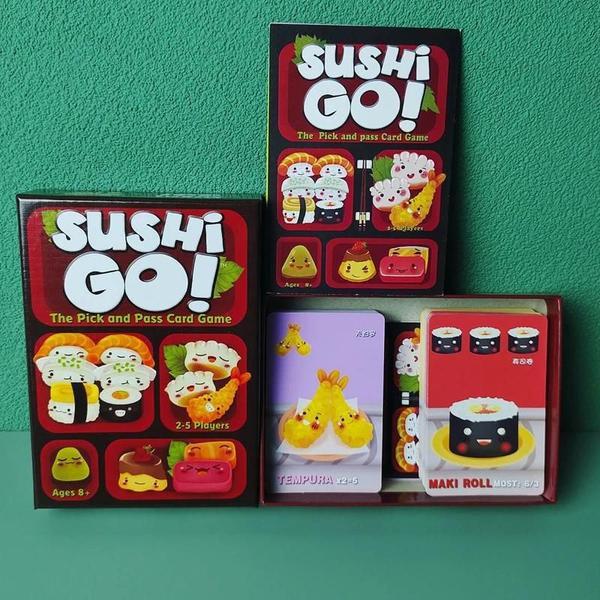 Imagem de Jogo de Cartas Sushi Go! - Diversão para Reuniões de Família