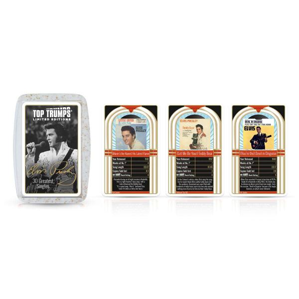 Imagem de Jogo de cartas Top Trumps Elvis Presley Limited Edition 6+ Years