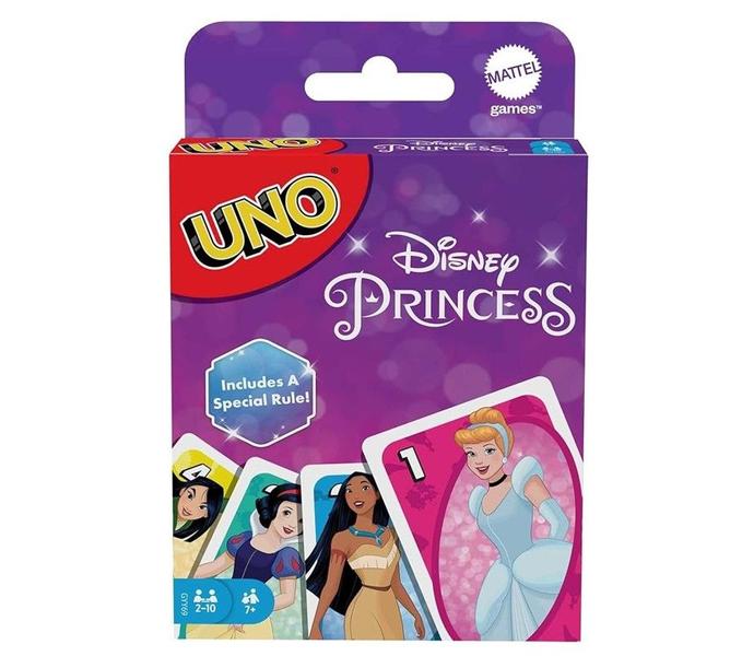 Imagem de Jogo de Cartas Uno Disney Princesas - Mattel