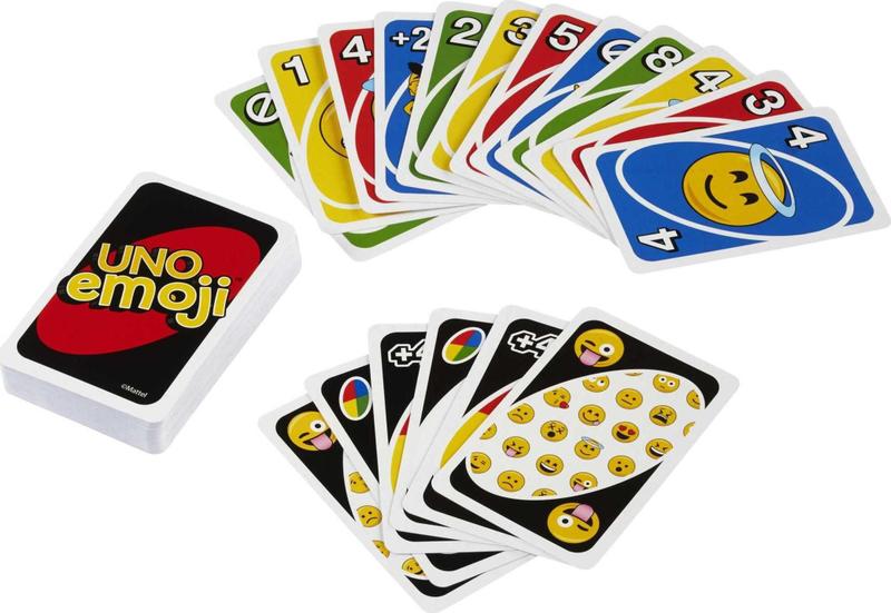 Imagem de Jogo de cartas UNO Emoji Tin exclusivo da Amazon