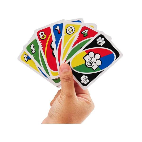 Imagem de Jogo de cartas Uno Flex Mattel 112 cartas