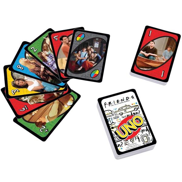 Imagem de Jogo de Cartas Uno Friends Série de Televisão Original Mattel