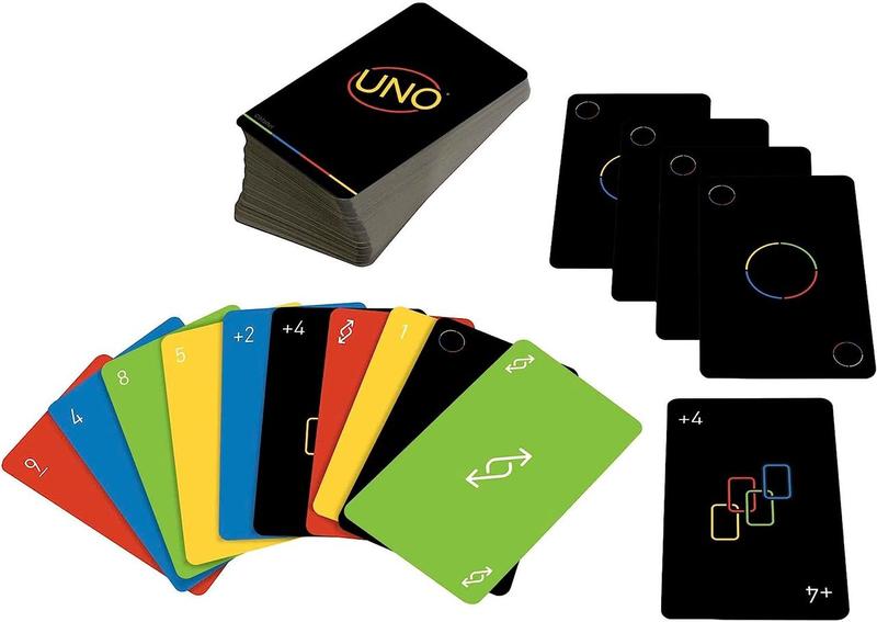 Imagem de Jogo De Cartas Uno Minimalista Preto - Mattel GYH69