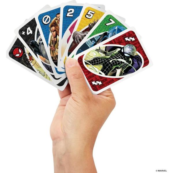 Jogo de Cartas UNO Spiderman - Mattel Imagem de Jogo de Cartas UNO Spiderman