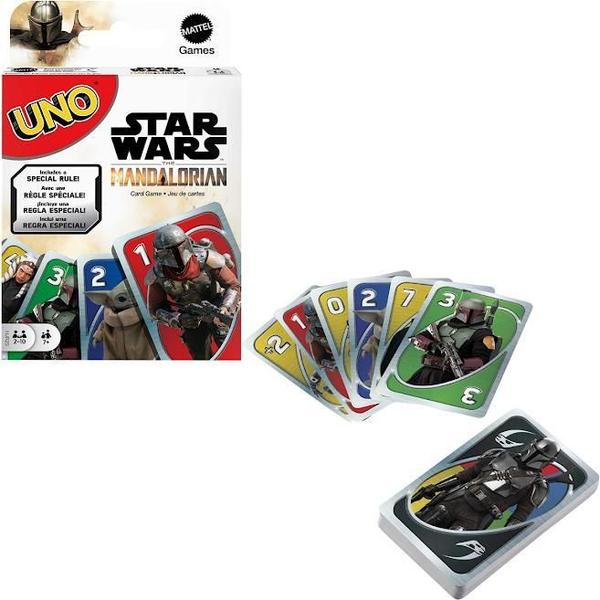 Imagem de Jogo De Cartas Uno Star Wars The Mandalorian Hjr23 Mattel