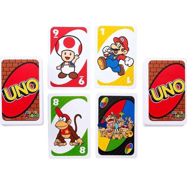 Imagem de Jogo de Cartas UNO Super Mario BROS