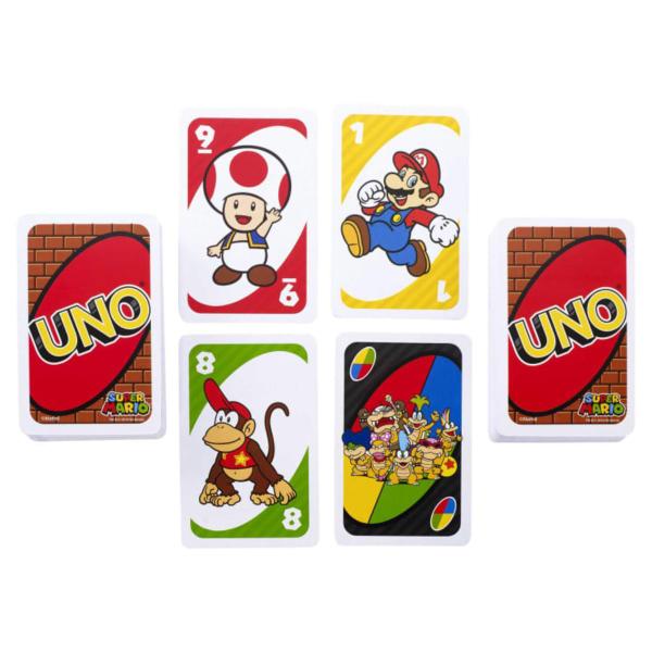 Imagem de Jogo de Cartas Uno Super Mario Bros Mattel