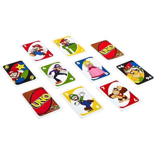 Imagem de Jogo De Cartas Uno Super Mario Bros Mattel