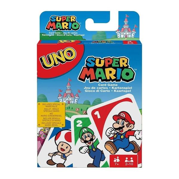 Imagem de Jogo de Cartas Uno Super Mario Original Mattel