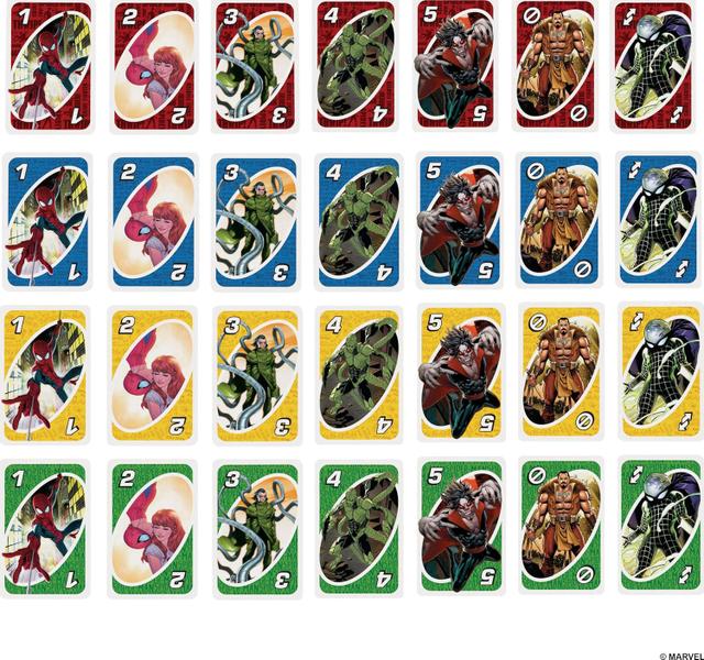 Imagem de Jogo de Cartas Uno The Amazing Spider-Man Original Mattel