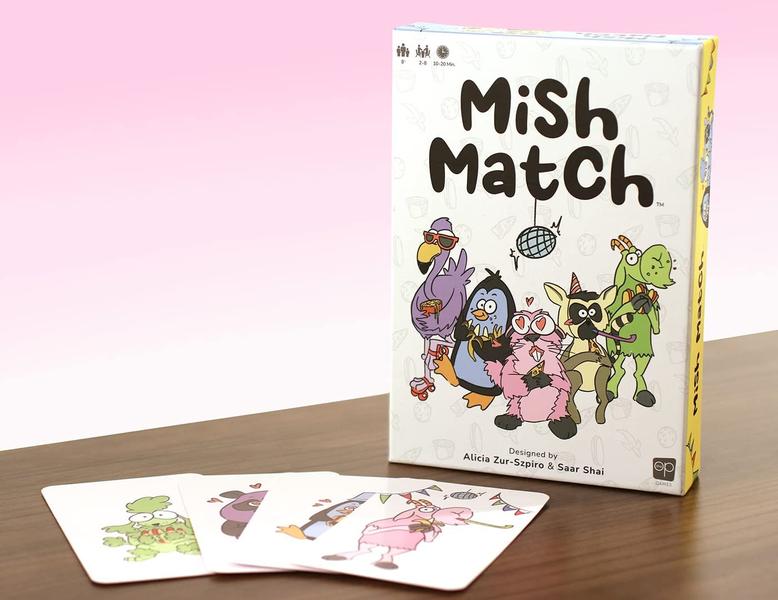 Imagem de Jogo de cartas USAOPOLY Mish Match Fast Paced Party 2-8 jogadores