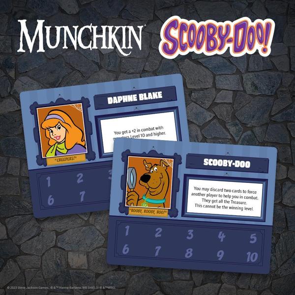 Imagem de Jogo de cartas USAOPOLY Munchkin Scooby-Doo com personagens de mais de 10 anos