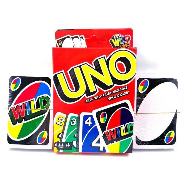 Imagem de Jogo de Cartas Wild UNO Flip - Divertido para Famílias e Presentes de Natal