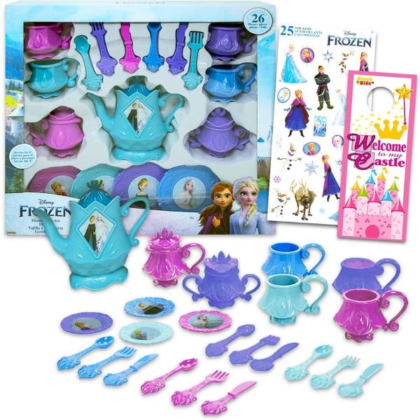 Imagem de Jogo de Chá de Brinquedo Frozen 2 Dinnerware 26 peças Disney