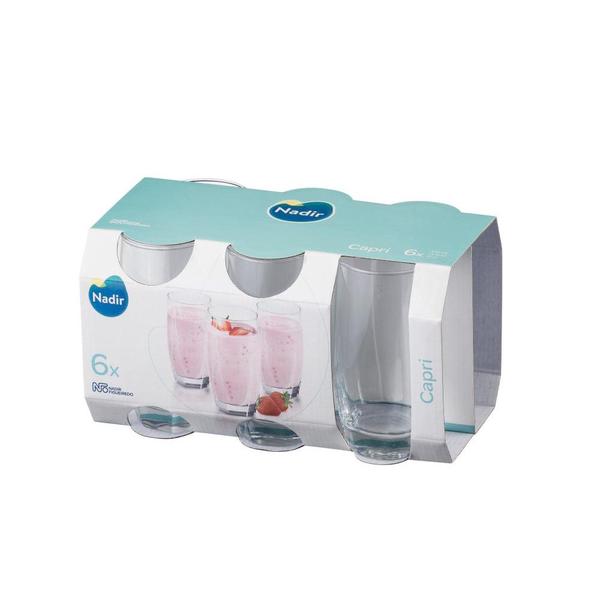 Imagem de Jogo de Copo Long Drink Capri 410ml - Kit 6 Unidades