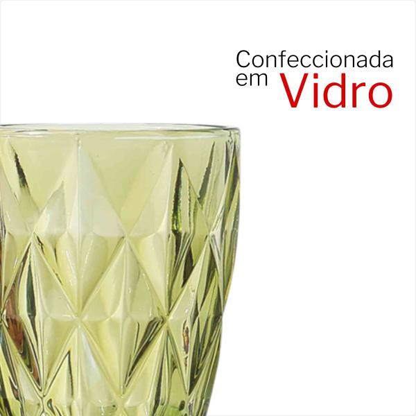 Imagem de Jogo De Copos Baixos 270ml Diamond Em Vidro - 2 Peças