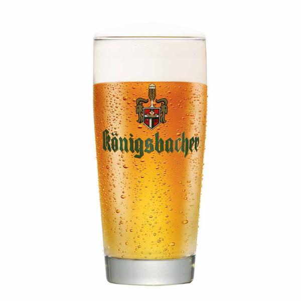 Imagem de Jogo de Copos de Cerveja Frase Konigsbacher 0,40 Vidro 490ml