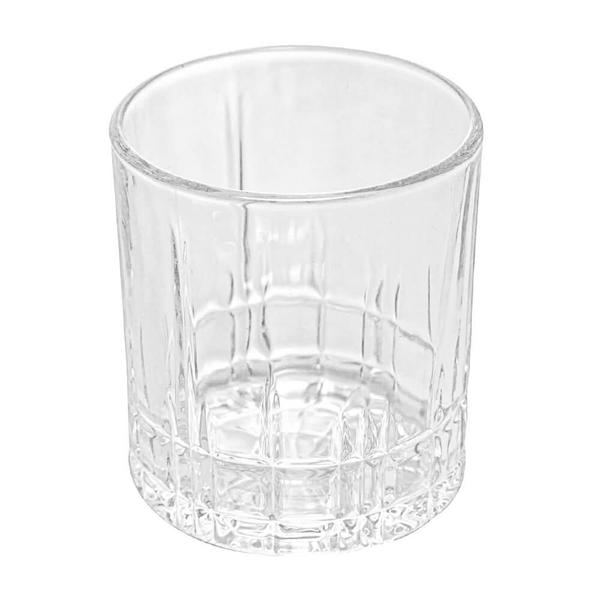 Imagem de Jogo de Copos de Cristal De Whisky Transparente Calcutá 330ml 4 peças - Lyor