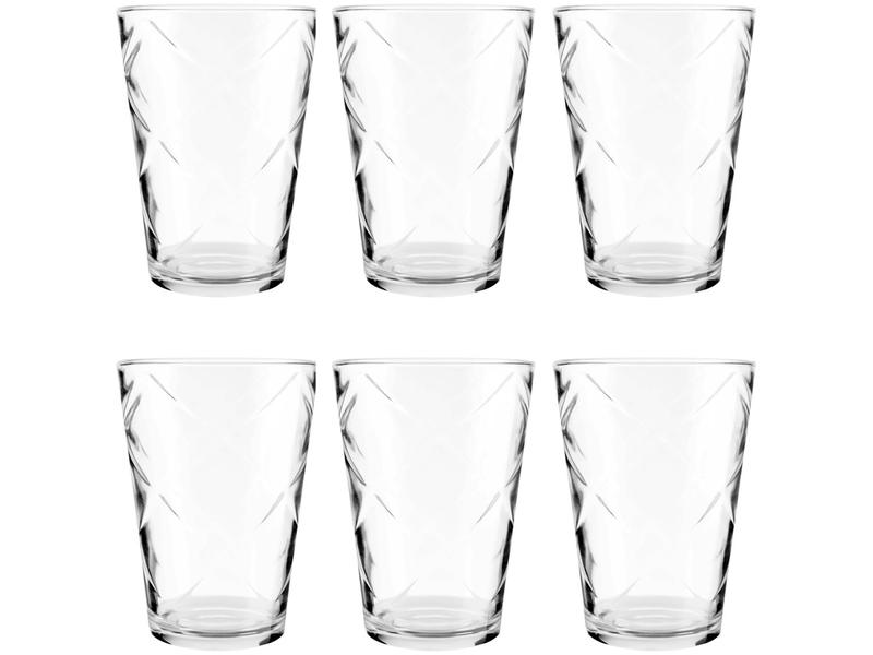 Jogo de Copos de Vidro 265ml 6 Peças - Nadir Maracatu Jogo de Copos de Vidro 265ml 6 Peças - Nadir Maracatu