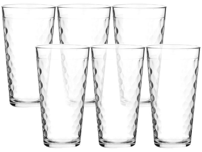 Jogo de Copos de Vidro 350ml 6 Peças Nadir - SM Marrocos Jogo de Copos de Vidro 350ml 6 Peças Nadir - SM Marrocos