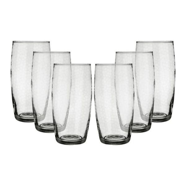 Jogo de Copos Long Drink Favo 430ml 06 Peças - Nadir