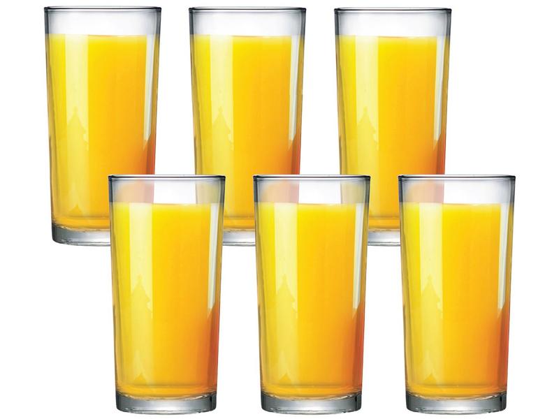 Jogo de Copos Vidro 255ml 6 Peças Ruvolo - Glass Company 680703 Jogo de Copos Vidro 255ml 6 Peças Ruvolo - Glass Company 680703