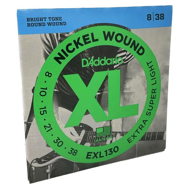 Imagem de Jogo de cordas D'Addario Guitarra 08-38 EXL130 Extra Light