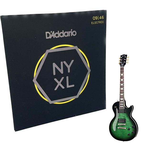 Imagem de Jogo de Cordas Daddario 09 p/ Guitarra NYXL0946 Tensão Extra Leve