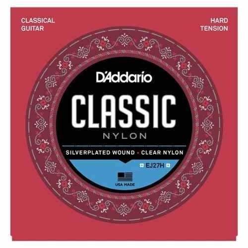 Imagem de Jogo De Cordas Nylon Classic D'addario Ej27h Alta + Palhetas