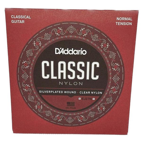 Imagem de Jogo De Cordas Nylon Violão D'Addario Ej27N Tensão Regular