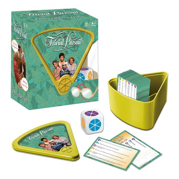 Imagem de Jogo de curiosidades  USAopoly  Trivial Pursuit  Golden Girls  Série de TV